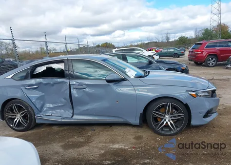 2021 Honda Accord Hybrid Touring from USA, damaged, VIN 1HGCV3F96MA016999